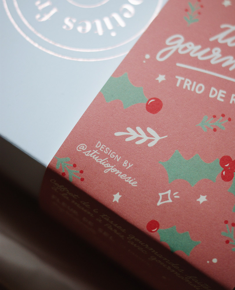 freelance illustration design packaging christmas