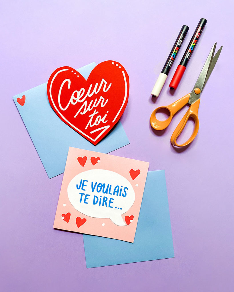 card design valentines day diy